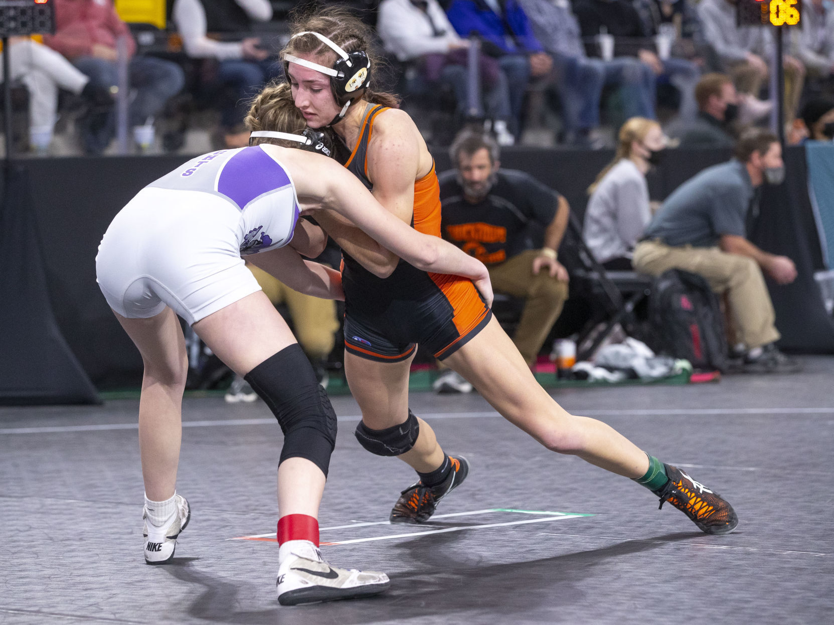 Girls State Wrestling Semi 3